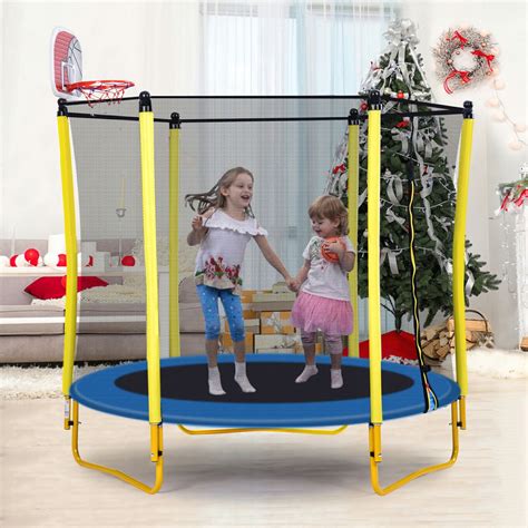 5 feet trampoline|5ft trampoline with enclosure.